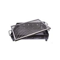 Gratar metalic pe carbuni cu sita din inox 60X40mm / ZTS 5484 Engros