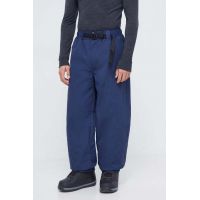 DC pantaloni Primo culoarea albastru marin