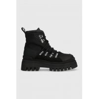 Ice Play bocanci AIRES femei, culoarea negru, cu platforma, AIRES003W CTL1
