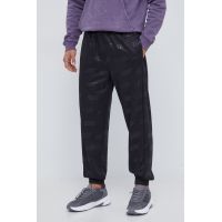 adidas pantaloni de trening culoarea negru, cu imprimeu