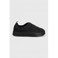 adidas Originals papuci copii PUFFYLETTE J culoarea negru