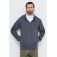 adidas hanorac de bumbac bărbați, culoarea gri, cu glugă, cu imprimeu   IC9837