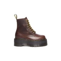 Dr. Martens bocanci de piele 1460 Pascal Max femei, culoarea maro, cu platforma, DM31102201