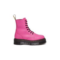 Dr. Martens bocanci de piele Jadon femei, culoarea roz, cu platforma, DM31295717