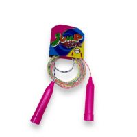 Coarda de sarit fosforscenta multicolor din plastic 2.2 m engros