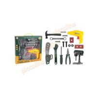 Set scule cu bormasina electrica si drujba Engros