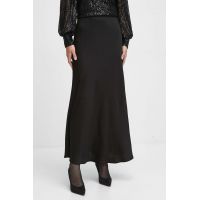 Medicine fusta culoarea negru, maxi, evazati