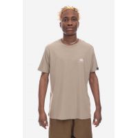 Alpha Industries tricou din bumbac Alpha Industries Basic T Small Logo 188505 679 culoarea bej, uni 188505.679-beige