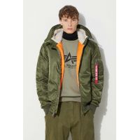 Alpha Industries geacă MA-1 Hooded bărbați, culoarea verde, de iarnă 158104.257-green