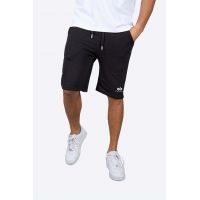 Alpha Industries pantaloni scurți din bumbac culoarea negru 116363.03-black