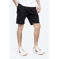 Alpha Industries pantaloni scurți Kerosene Patch bărbați, culoarea negru 116212.03-black