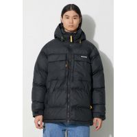Columbia geacă Ballistic Ridge Oversized Puffer bărbați, culoarea negru, de iarnă, oversize 2011261-703