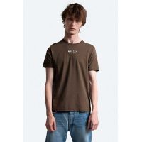 Alpha Industries tricou din bumbac culoarea verde, uni 118529.629-green