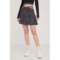 Tommy Jeans fustă culoarea negru, mini, evazați DW0DW17438