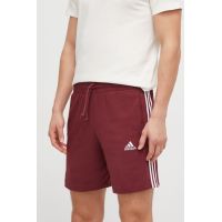 adidas pantaloni scurți bărbați, culoarea bordo IS1377
