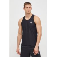 adidas Performance tricou de alergare Own The Run culoarea negru IN1499