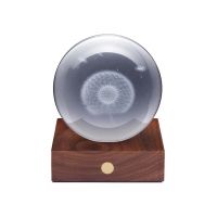 Gingko Design lampă cu led Amber Crystal Light