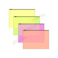 Buzunar semitransparent Fizzy Neon Travel C6 asortat Engros