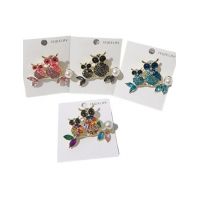 Set engros 12/buc brose elegante "Bufnita cu pui"