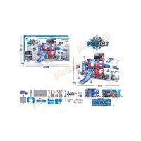 Set parcare cu 2 masini metalice Engros