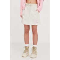 Tommy Jeans fustă culoarea bej, mini, evazați DW0DW17448