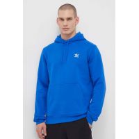 adidas Originals bluză Trefoil Essentials Hoody bărbați, cu glugă, uni, IR7787