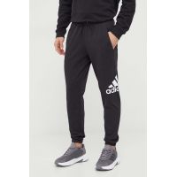 adidas pantaloni de trening culoarea negru, cu imprimeu IC9400