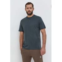 adidas tricou din bumbac bărbați, culoarea verde, uni IR9108