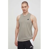 adidas Performance tricou de antrenament Training Essentials culoarea verde IT5426