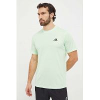 adidas Performance tricou de antrenament Training Essentials culoarea verde, uni IT5396