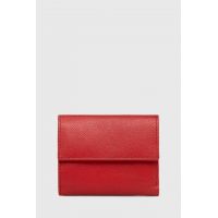 Answear Lab portofel de piele femei, culoarea rosu