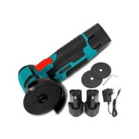 Mini flex engros unghiular portabil cu 2 acumulatori 12V si 2 discuri