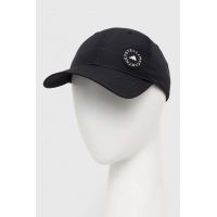 adidas by Stella McCartney șapcă culoarea negru, uni IP0394