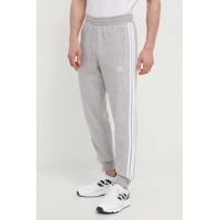 adidas Originals pantaloni de trening 3-Stripes Pant culoarea gri, melanj, IM9318