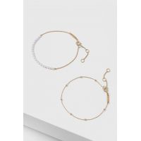 Aldo brățară placată cu aur NILLY 2-pack NILLY.102