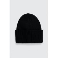 Answear Lab caciula culoarea negru, din tricot gros