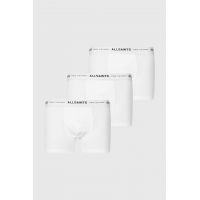 AllSaints boxeri de bumbac UNDERGROUND 3-pack culoarea alb