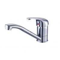 Baterie Bucatarie Q-06 Sanq, pipa medie, Argintiu, cartus cu discuri ceramice D 40 mm