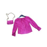 BLUZE fete cu geanta, 4-14 ani, 6 la set engros, made in Italia
