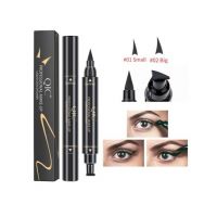 Tus cu stampila si eyeliner pentru ochi engross 2 Way Quick, rezistent la apa, negru