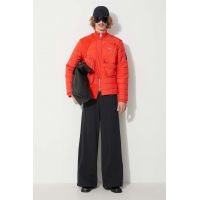 A-COLD-WALL* geacă Asymmetric Padded Jacket bărbați, culoarea roșu, de tranziție ACWMO154-VOLTRED