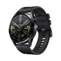 HUAWEI WATCH GT 3 Active Black Fluoroelastomer Strap, Android/iOS