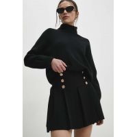 Answear Lab fusta culoarea negru, mini, evazati