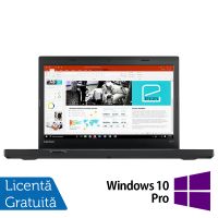 Laptop Refurbished LENOVO ThinkPad L470, Intel Core i5-6300U 2.40-3.00GHz, 8GB DDR4, 256GB SSD, 14 Inch HD + Windows 10 Pro