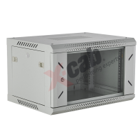 Cabinet metalic de perete 19', tip rack wallmount, 6U 600x450 mm, Xcab Gri