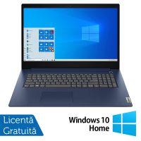Laptop Lenovo IdeaPad 3 17ITL6 cu procesor Intel® Core™ i3-1115G4 pana la 4.10GHz, Memorie 8GB DDR4, 1TB HDD, video Intel UHD Graphics, Display 17.3&quot;, Windows 10, Abyss Blue