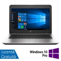 Laptop Refurbished HP EliteBook 820 G3, Intel Core i5-6200U 2.30GHz, 8GB DDR4, 256GB SSD, 12.5 Inch Full HD, Webcam + Windows 10 Pro