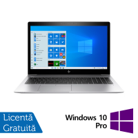 Laptop Refurbished HP EliteBook 850 G5, Intel Core i5-8250U 1.60 - 3.40GHz, 8GB DDR4, 256GB SSD M.2, 15.6 Inch Full HD, Webcam + Windows 10 Pro