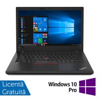 Laptop Refurbished LENOVO ThinkPad T480, Intel Core i5-8250U 1.60 - 3.40GHz, 16GB DDR4, 512GB SSD, 14 Inch Full HD, Webcam + Windows 10 Pro