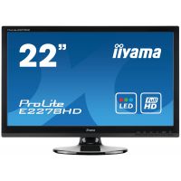 Monitor Refurbished Iiyama E2278HD, 22 Inch Full HD TN, VGA, DVI
